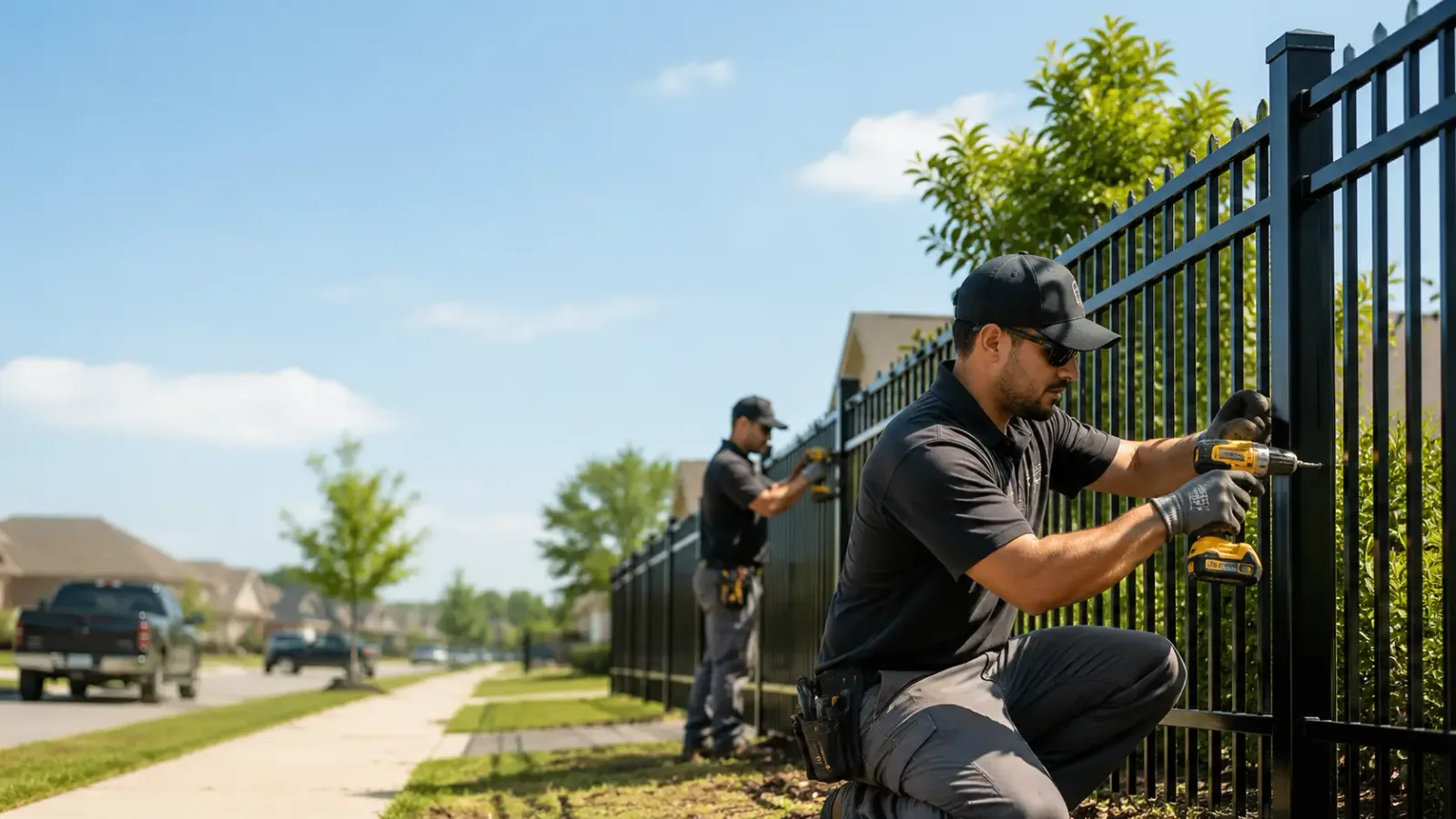 Metal Fence Installation in Newtown, PA